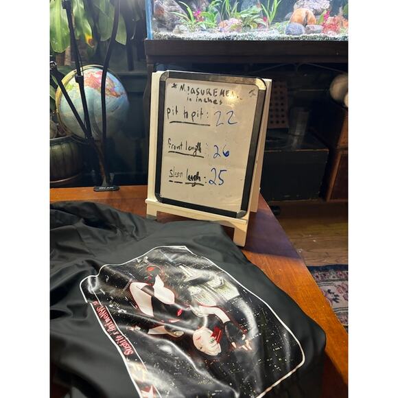 Sushito Clothing jacket coat ANIMENYC X Anime 2023 waterproof windbreaker L NWOT - Picture 11 of 11